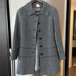 Wool blend coat